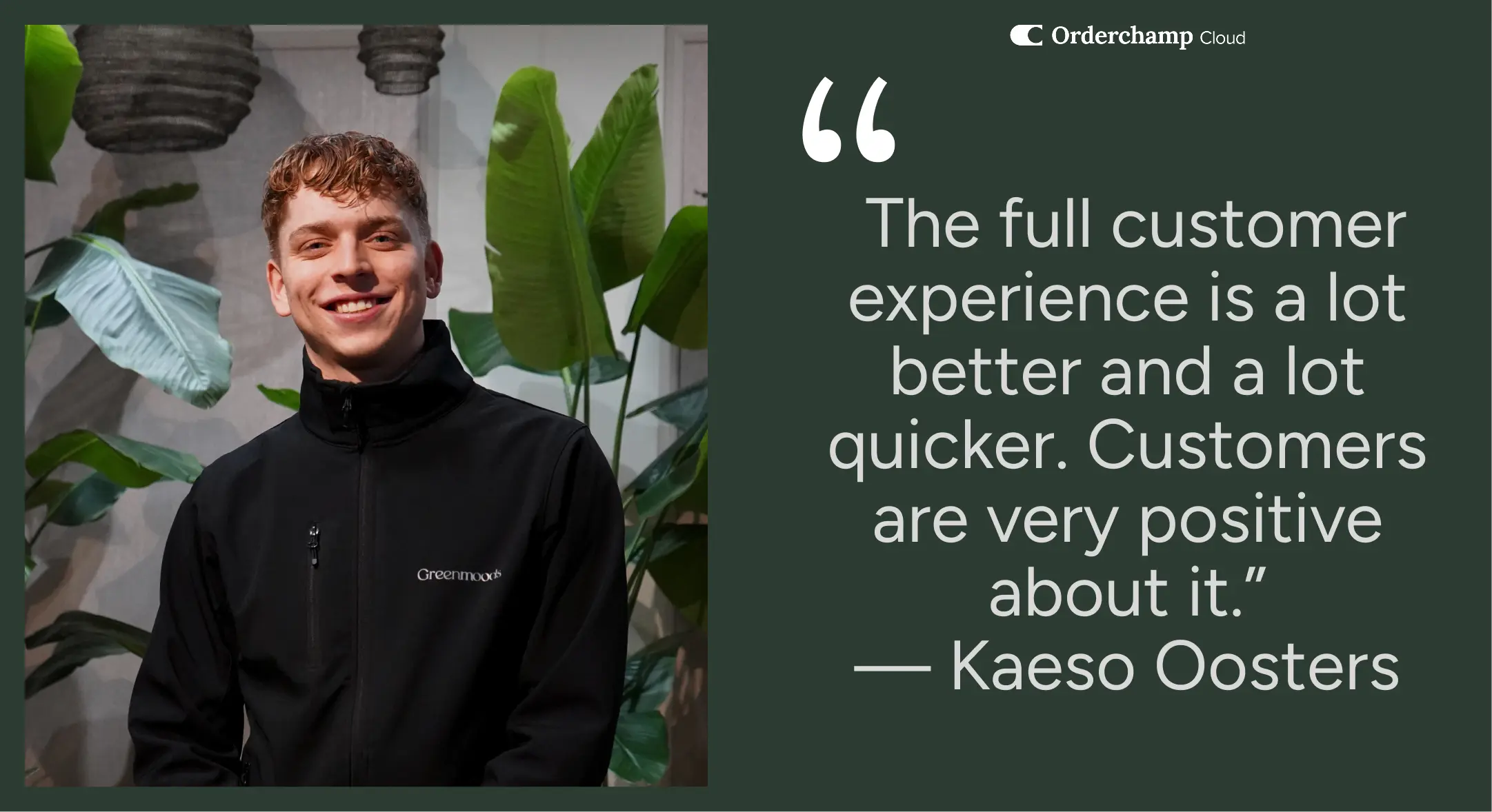 Greenmoods B2B Portal by Orderchamp - Kaeso Quote