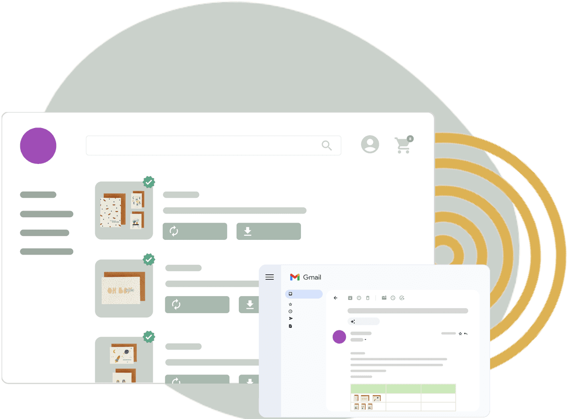 interface Orderchamp AI Order Convert automatisant les commandes par e-mail et les convertissant en flux de travail de commandes B2B numériques
